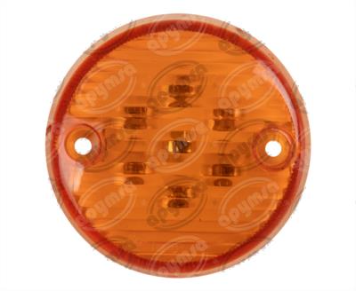 LUZ POSICION MICA AMBAR 12V - 24V 3" 7 LEDS LED MERCEDES AYCO TECNOLAMP 823-A 