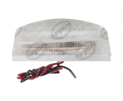 LUZ POSICION MICA TRANSPARENTE 12V - 24V 3" 7 LEDS LED MERCEDES AYCO TECNOLAMP 823-CA 