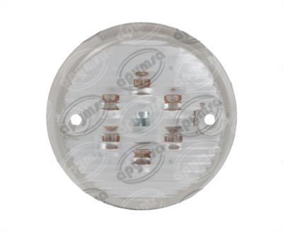 LUZ POSICION MICA TRANSPARENTE 12V - 24V 3" 6 LEDS LED MERCEDES AYCO TECNOLAMP 823-CR 