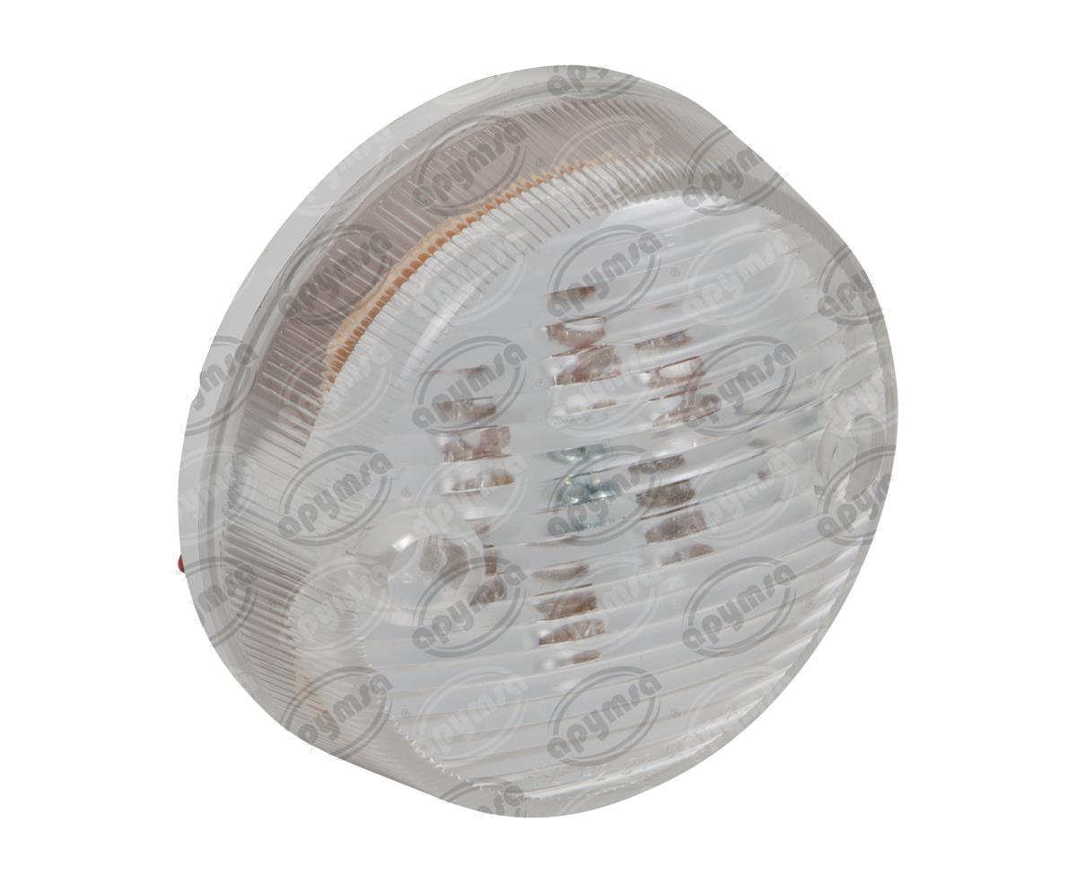 LUZ POSICION MICA TRANSPARENTE 12V - 24V 3" 6 LEDS LED MERCEDES AYCO TECNOLAMP 823-CR 