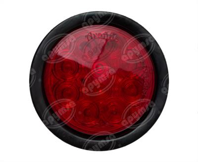 PLAFON LEDS MICA ROJA TRASERO 4" 10 LEDS 9-30V 110MM SELLADO UNIVERSAL GIRATORIO TRAKTOLAMP 8026 