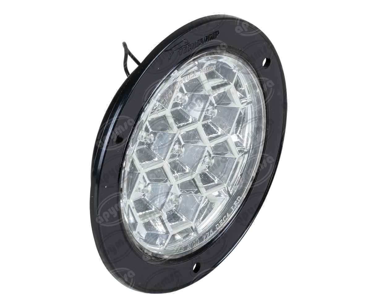 PLAFON LEDS MICA TRANSPARENTE TRASERO 4" 7 LEDS 12V SELLADO TIPO PANAL ATORNILLABLE TECNOLAMP 761 