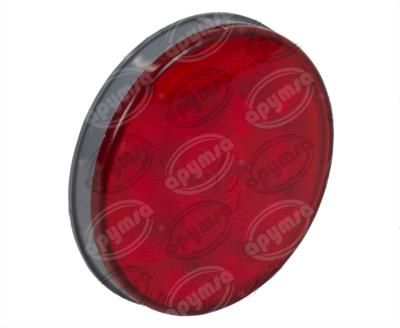 PLAFON LEDS MICA ROJA TRASERO 4" 10 LEDS 12V NACIONAL GROTE 53252 