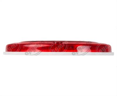 PLAFON LEDS MICA ROJA TRASERO 4" 7 LEDS 12V REDONDO PLANO LOMBRA 570 