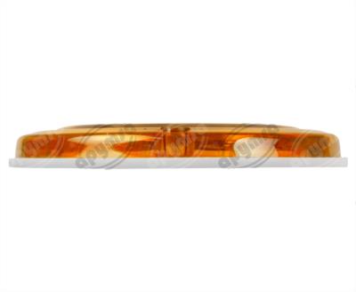 PLAFON LEDS MICA AMBAR TRASERO 4" 7 LEDS 12V REDONDO PLANO LOMBRA 570 