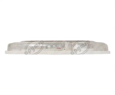 PLAFON LEDS MICA TRANSPARENTE TRASERO 4" 7 LEDS 12V REDONDO PLANO LOMBRA 580 