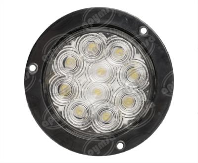 PLAFON LEDS MICA TRANSPARENTE TRASERO 4" 10 LEDS 12V - 24V ATORNILLABNLE TRAKTOLAMP 8002C 