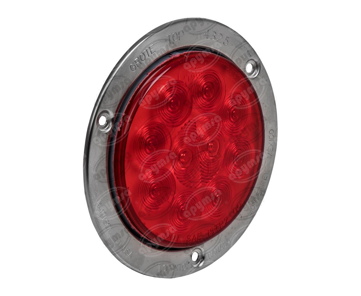PLAFON LEDS MICA ROJA TRASERO 10 LEDS 24V UNIVERSAL FOTON GROTE 52092/43253/67002 
