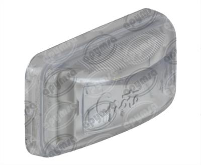 PLAFON LEDS RECTANGULAR TRANSPARENTE 12V GROTE 60421 