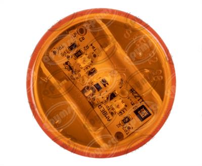 PLAFON LEDS LÁMPARA DE 2" AMBAR 12V. GROTE 47113 