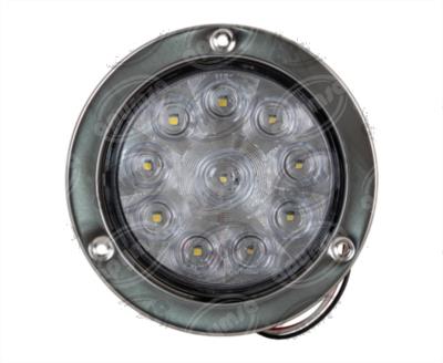 PLAFON LEDS MICA TRANSPARENTE 4" 12-24V 100MM SELLADO METALICO ATORNILLABLE QBH STAR 2975233 