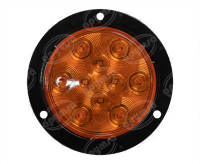 PLAFON LEDS MICA AMBAR 4" 10 LEDS 12-24V SELLADO UNIVERSAL ATORNILLABLE QBH STAR 2975235 