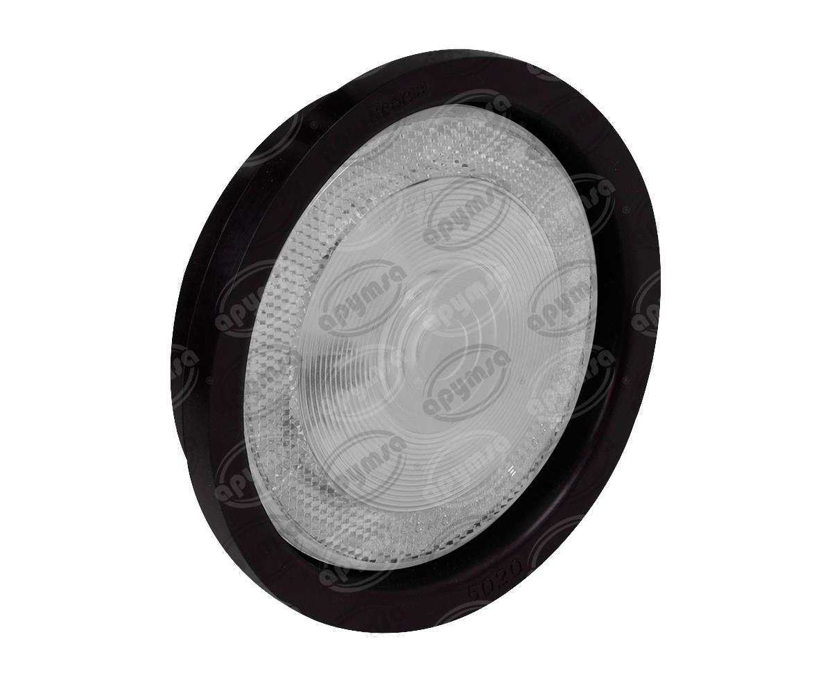 PLAFON SELLADO MICA TRANSPARENTE TRASERO 4" CON REFLEJANTE NACIONAL 53012C 