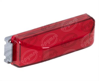 LUZ POSICION ROJA 12-24V LATERAL DE GEL T-600 NACIONAL 228 MULTIVOLT 
