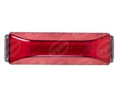 LUZ POSICION ROJA 12-24V LATERAL DE GEL T-600 NACIONAL 228 MULTIVOLT 