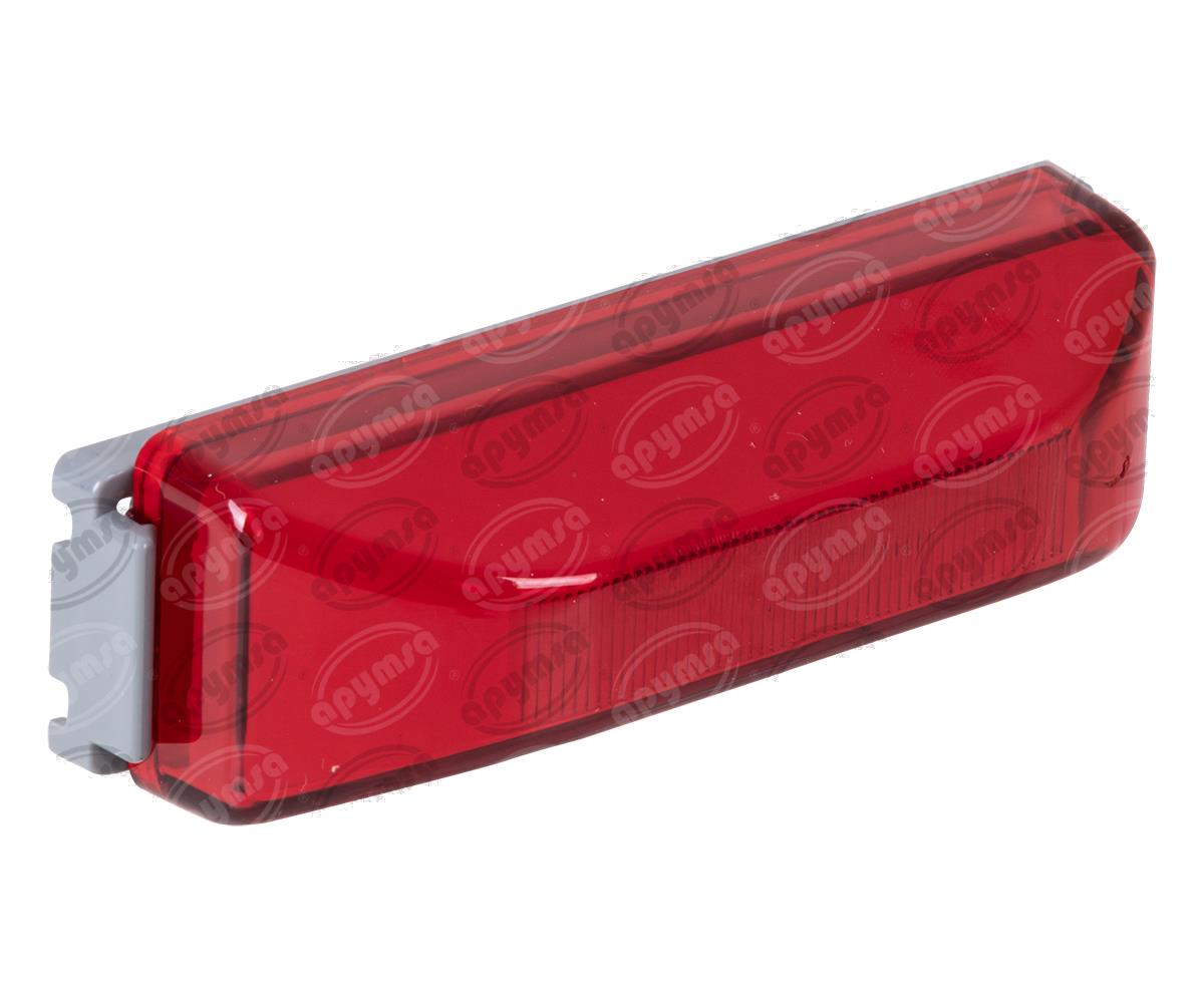 LUZ POSICION ROJA 12-24V LATERAL DE GEL T-600 NACIONAL 228 MULTIVOLT 