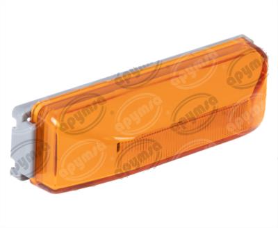 LUZ POSICION AMBAR 12-24V LATERAL T-600 GEL NACIONAL 227 MULTIVOLT 