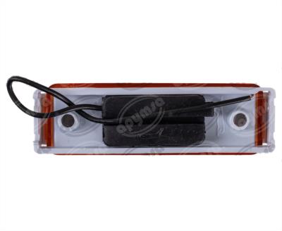 LUZ DIRECCIONAL MICA AMBAR POSICION LATERAL 12V 2 LEDS LEDS SELLADO KENWORTH ICA TECNOLAMP PF-028AM-12V 