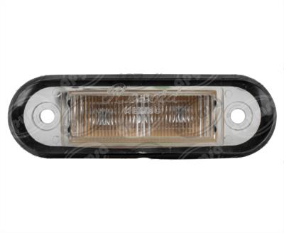 LUZ POSICION MICA TRANSPARENTE 12V 2 LEDS AUTOBUS DINA PLASTICOS RECORD 1030 