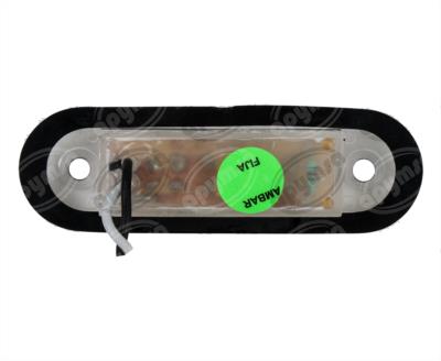 LUZ POSICION MICA TRANSPARENTE 12V 2 LEDS AUTOBUS DINA PLASTICOS RECORD 1030 