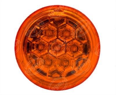 PLAFON SELLADO MICA AMBAR TRASERO 5" 7 LEDS DINA URBANO PLASTICOS RECORD 941-2 