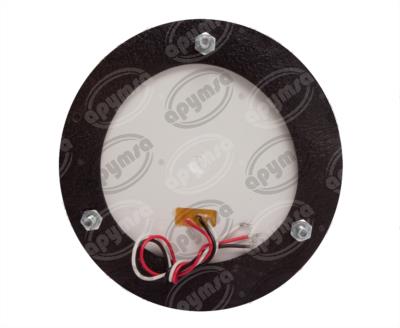 PLAFON SELLADO MICA AMBAR TRASERO 5" 7 LEDS DINA URBANO PLASTICOS RECORD 941-2 