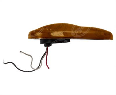 LUZ POSICION MICA AMBAR LATERAL 12V 7 LEDS PLASTICOS RECORD 980-2A 