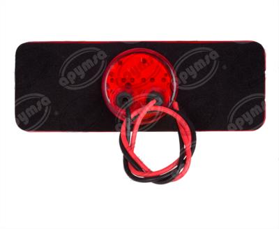 LUZ POSICION MICA ROJA LATERAL 24V 3 LEDS LED VOLVO GRAND HDLT IMPORTADO BRËSSER-LKW 21AVO2SD006 