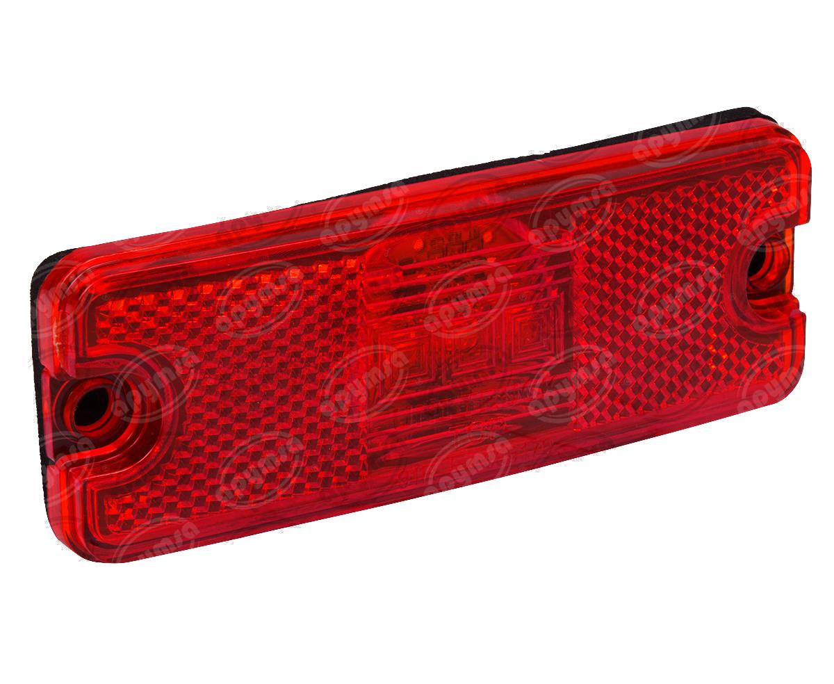LUZ POSICION MICA ROJA LATERAL 24V 3 LEDS LED VOLVO GRAND HDLT IMPORTADO BRËSSER-LKW 21AVO2SD006 
