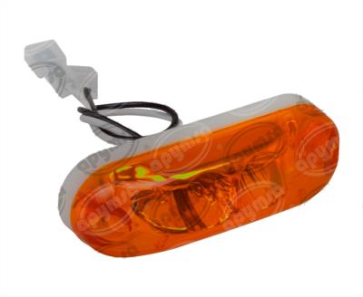 LUZ POSICION MICA AMBAR LATERAL 24V 2 LEDS VOLVO COMIL HDLT 2976055 