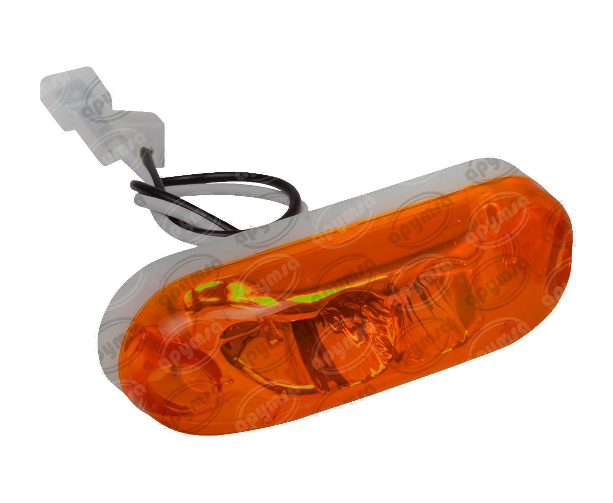 LUZ POSICION MICA AMBAR LATERAL 24V 2 LEDS VOLVO COMIL HDLT 2976055 