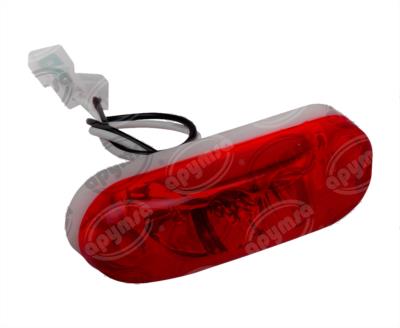 LUZ POSICION MICA ROJA LATERAL 24V 2 LEDS LED VOLVO COMIL BRËSSER-LKW 21AVO2PO064 