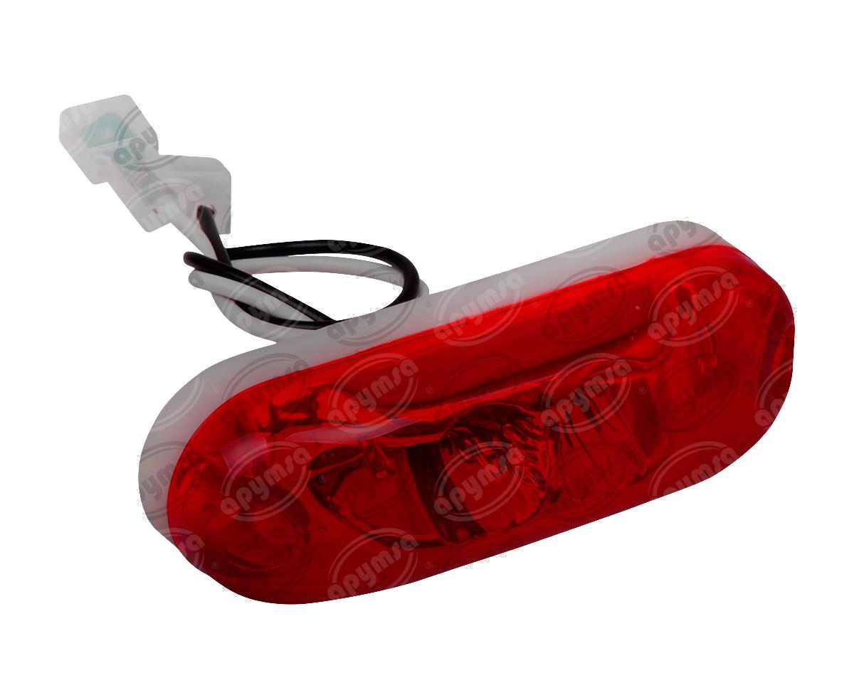 LUZ POSICION MICA ROJA LATERAL 24V 2 LEDS LED VOLVO COMIL BRËSSER-LKW 21AVO2PO064 