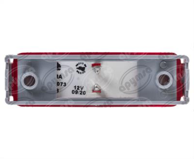 LUZ DIRECCIONAL MICA ROJA POSICION LATERAL 12V SELLADO KENWORTH TRAKTOLAMP 2308 