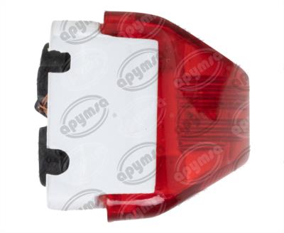 LUZ DIRECCIONAL MICA ROJA LATERAL 12V 2 LEDS SELLADO KENWORTH ICA TECNOLAMP PF-028RJ-12V 