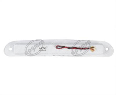 LUZ DE FRENO TRASERO MICA ROJA 12V - 24V 8 LEDS MULTIVOLTAJE  TIPO MARCOPOLO AYCO TECNOLAMP 781 