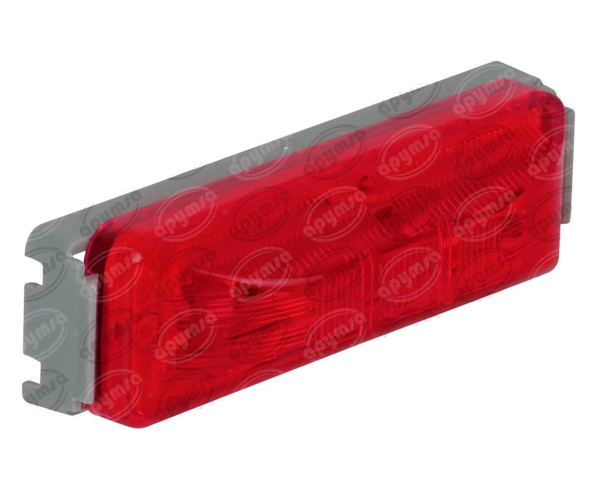 LUZ DIRECCIONAL MICA ROJA LATERAL SELLADO 5 LEDS KENWORTH ICA NACIONAL PF-028RJ-12V 