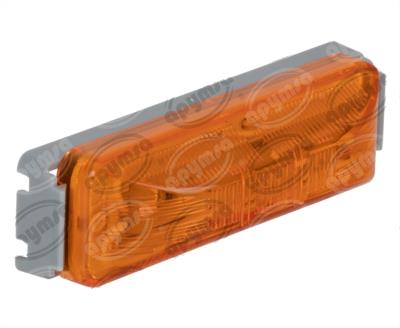LUZ DIRECCIONAL MICA AMBAR POSICION LATERAL SELLADO 5 LEDS KENWORTH ICA NACIONAL PF-028AM-12V 