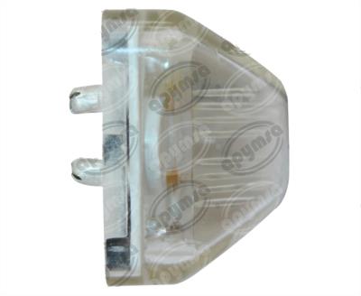 LUZ DIRECCIONAL MICA TRANSPARENTE POSICION LATERAL 12V SELLADO KENWORTH TRAKTOLAMP 2308