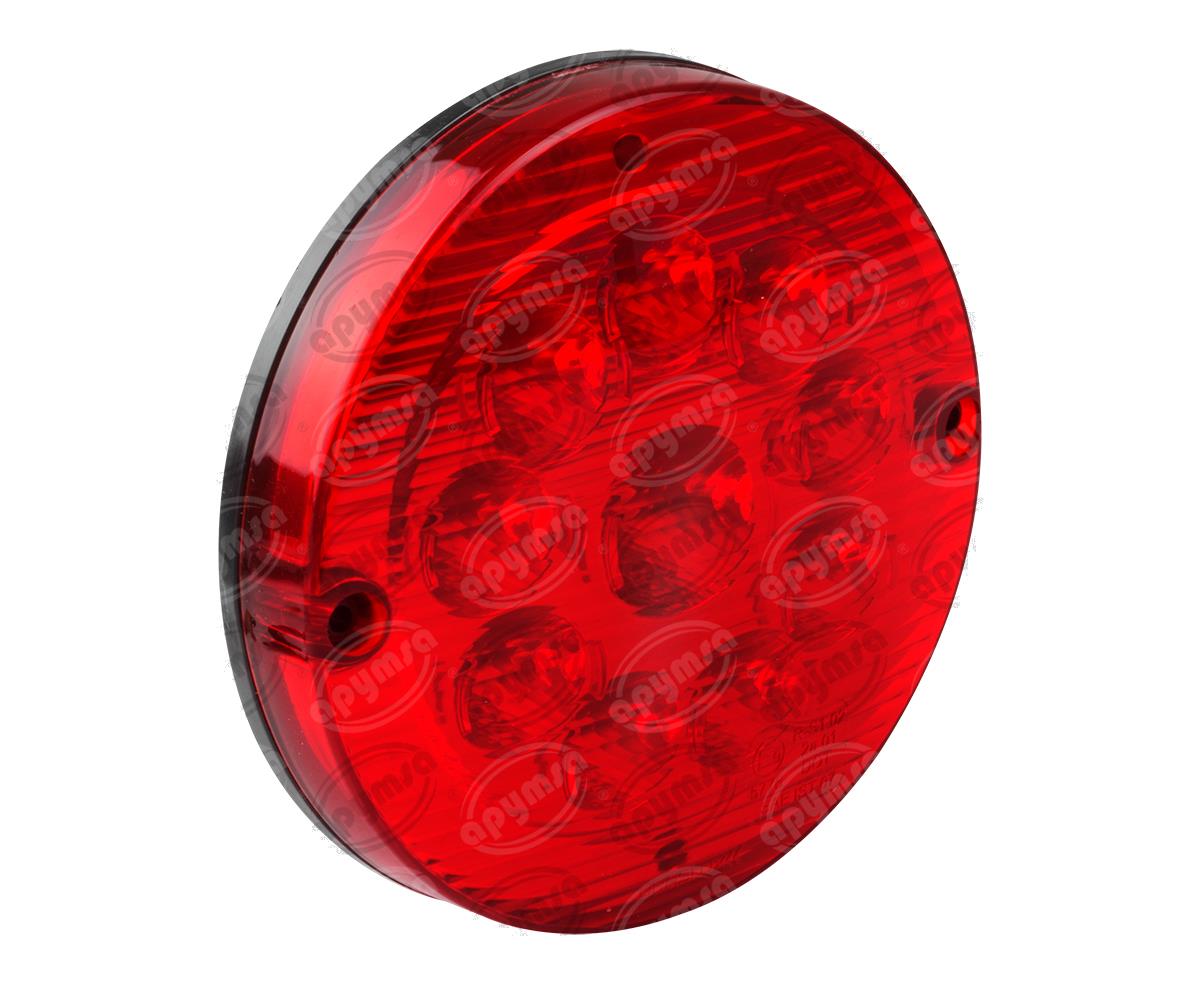 LUZ DIRECCIONAL MICA ROJA 24V 10 LEDS POSICION LED MARCOPOLO GRAN VIALE BRASLUX 8057.70.302 