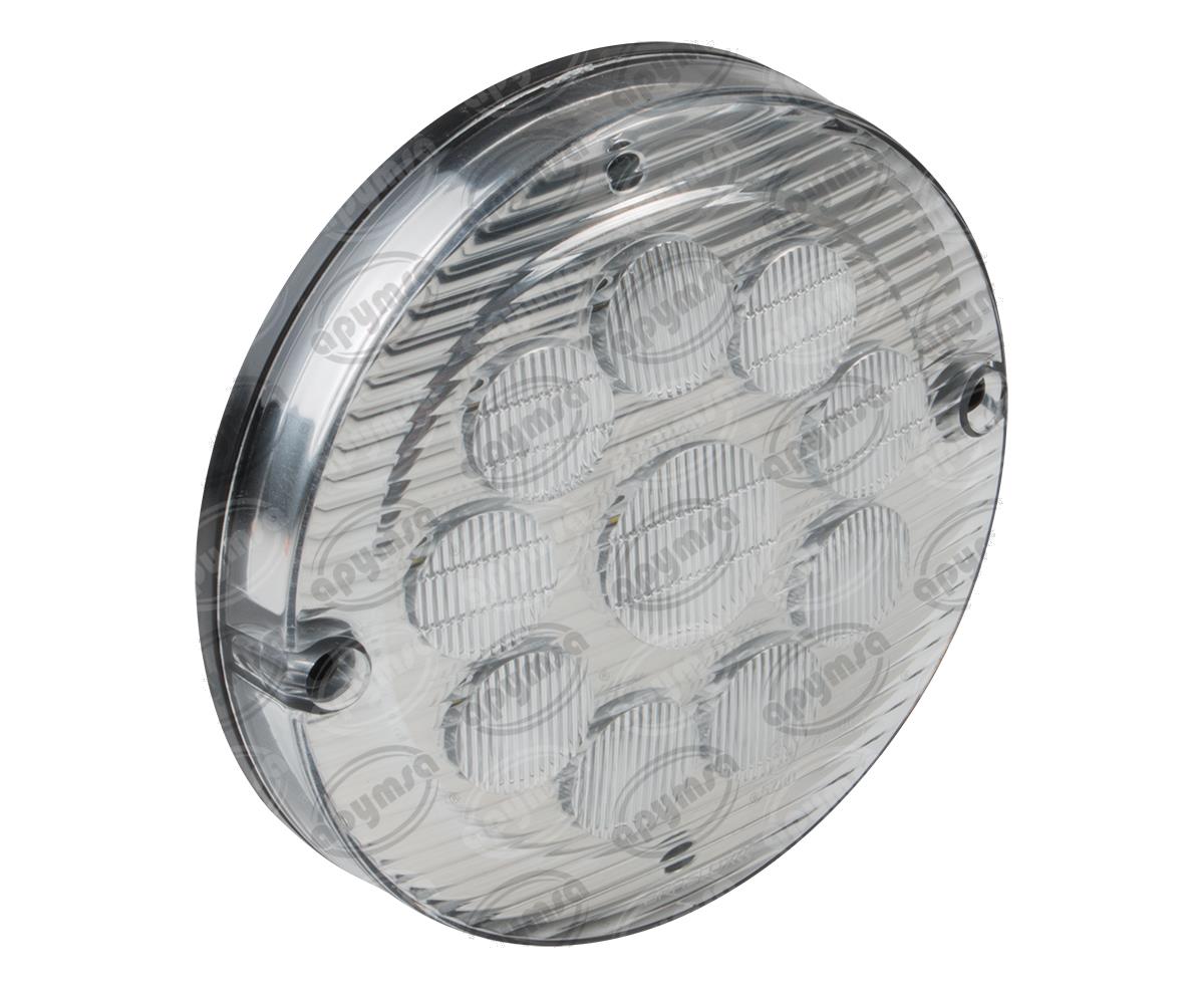 PLAFON LEDS MICA TRANSPARENTE 155" 10 LEDS 24V LED MARCOPOLO GRAN VIALE BRASLUX 8057.70.305 