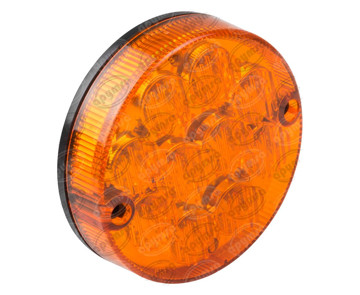 LUZ DIRECCIONAL MICA AMBAR 24V 10 LEDS BOXER OF TORINO OH BRASLUX 8048.70.301 