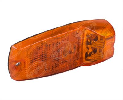 LUZ DIRECCIONAL MICA AMBAR 12V - 24V 3 LEDS POSICION  IRIZAR I8 BRASLUX 8524.81.301 