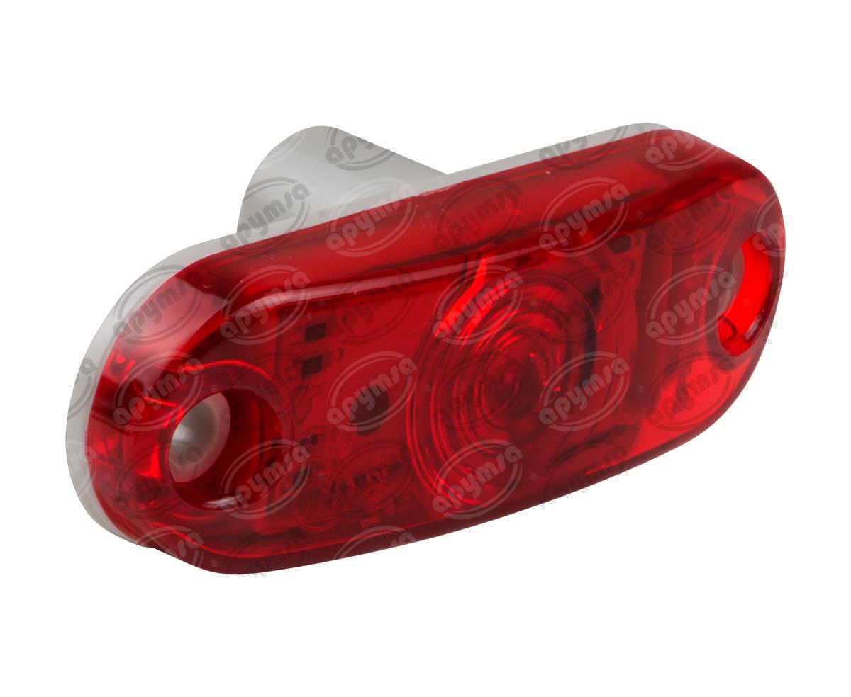 LUZ DIRECCIONAL MICA ROJA 24V 1 LEDS LED DELIMITADA BRASLUX 8054.70.302 