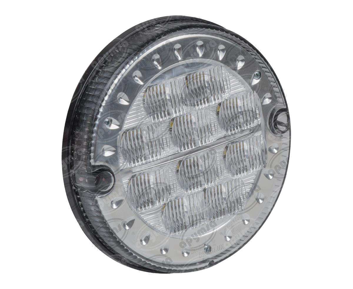 LUZ DIRECCIONAL MICA TRANSPARENTE TRASERA 12V 10 LEDS NEOBUS BRASLUX 8044.60.305 
