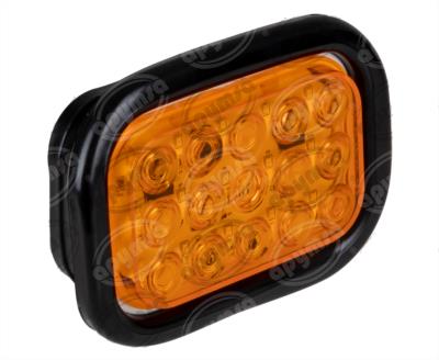 PLAFON SELLADO MICA AMBAR TRASERO 15 LEDS LUZ LED TRAKTOLAMP 8365A 