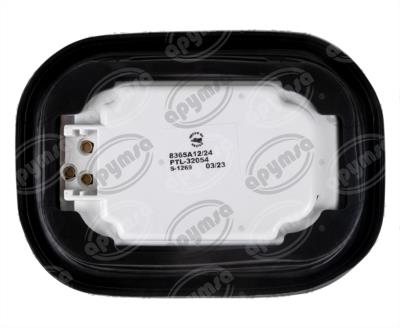 PLAFON SELLADO MICA AMBAR TRASERO 15 LEDS LUZ LED TRAKTOLAMP 8365A 