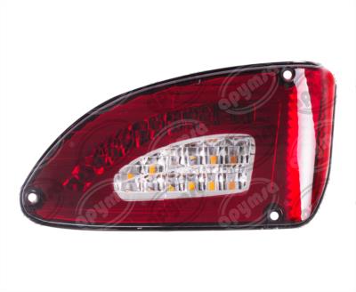 CALAVERA AUTOMOTRIZ IZQUIERDA 24V TRASERA IRIZAR PB CONFORT LED AMBAR-ROJO BRËSSER-LKW 04TIR24L016 