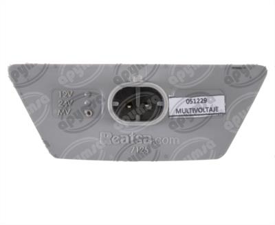 LUZ POSICION AMBAR DELANTERA 12V-24VV MARCO POLO G7, TORINO, BOXER NACIONAL 7125 A MV 