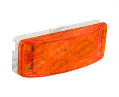 LUZ POSICION MICA AMBAR LATERAL 12V - 24V 12 LEDS TRAKTOLAMP 8073A 